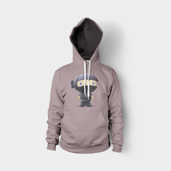 Felpa ninja paziente con cappuccio